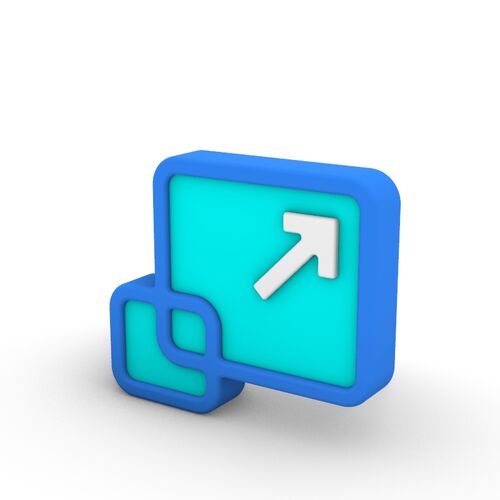 3D Cartoon Series Customization And Scalability Icon 3D Model