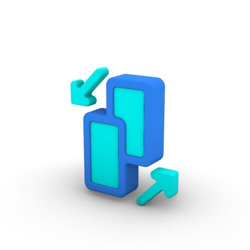 3D Cartoon Series User Adoption Ownership Icon 3D Model