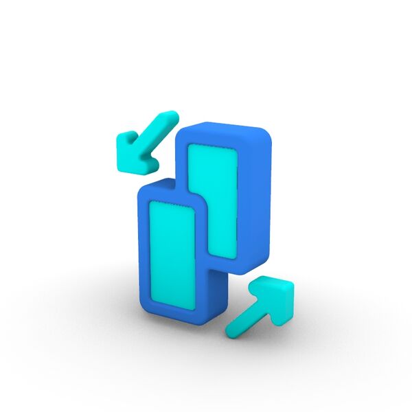 3D Cartoon Series User Adoption Ownership Icon 3D Model