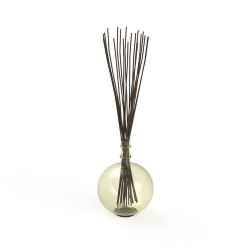 Transparent Glass Round Pot 01 3D Model