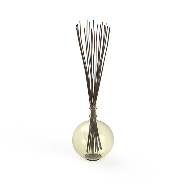 Transparent Glass Round Pot 01 3D Model