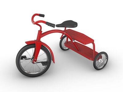 Tricycle 01 3D Model