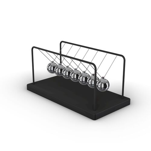 Newton's Pendulum 3D Model