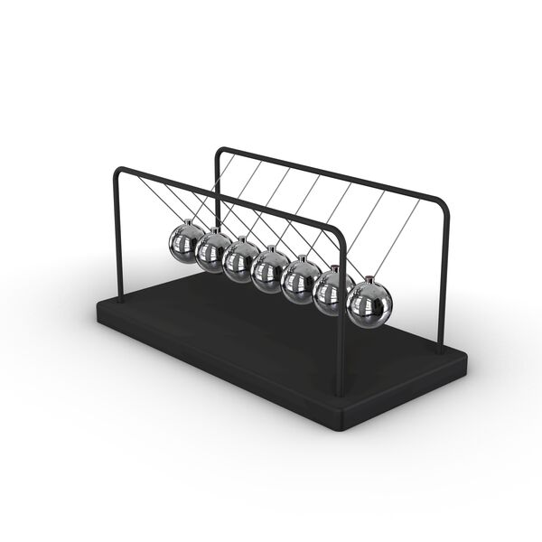 Newton's Pendulum 3D Model