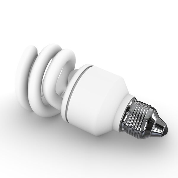 Bulb T3 Coil Spiral Light 3D Model