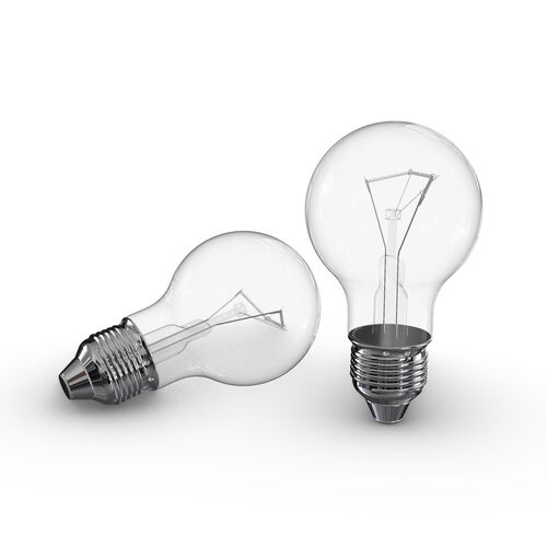 Light Bulb Incandescent 01 3D Model