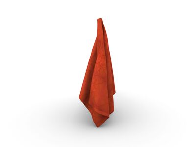 Towel Hand 01 3D Model