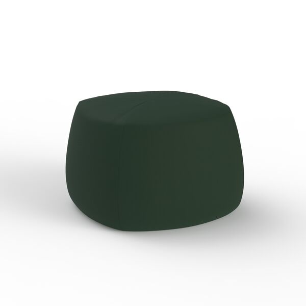 Fabric Black Pouf 05 3D Model