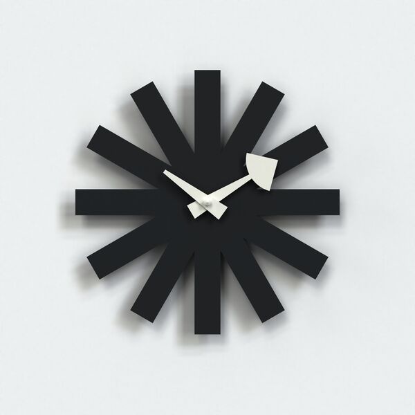 Asterisk Wall Clock 3D Model