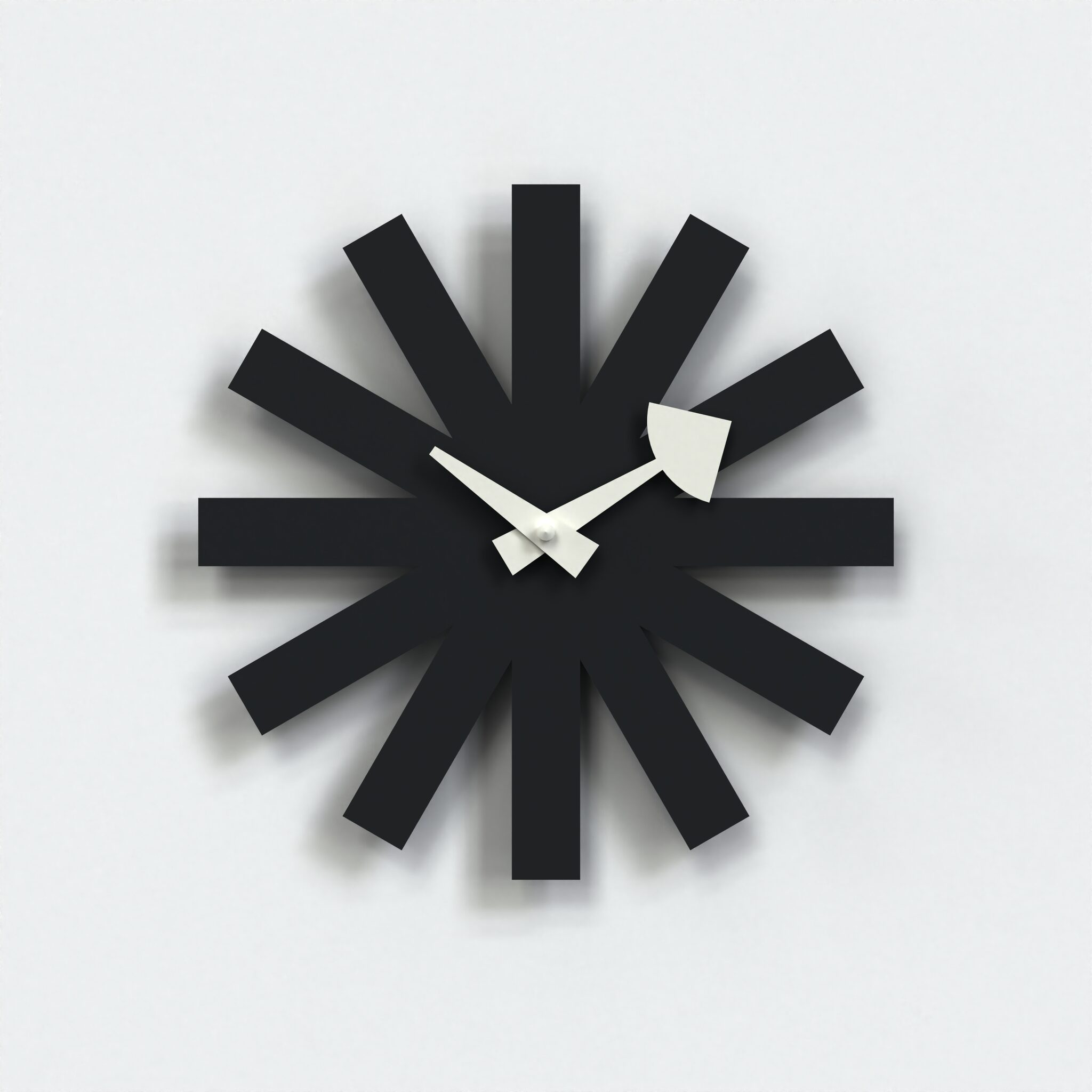 Asterisk Wall Clock 3D Model