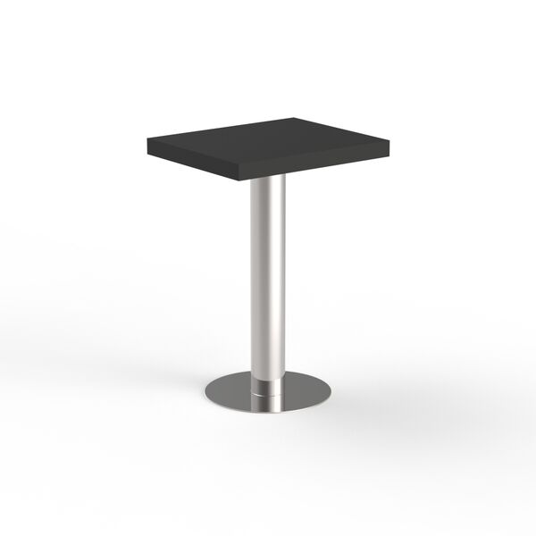 Rectangular Metal Stand Table 01 3D Model