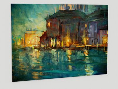 16 70x50 Painting 3D Model