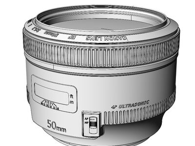 Canon Camera Lens Canon 50mmf1 sv