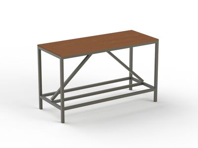 Table High Rectangular 03