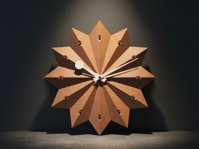 Vitra Nelson Fan Clock 3D Model Moooi Dark Drama Interior