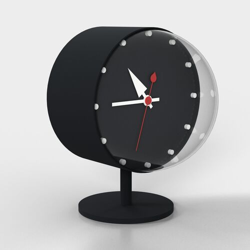 Night Desk Clock 3D Model