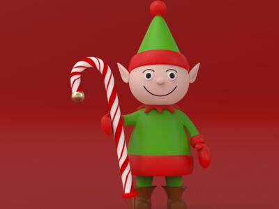 Elf 3D Model