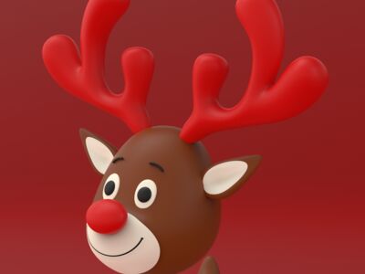 Santa Claus 3D Model - view 1522, 3DModel Unity