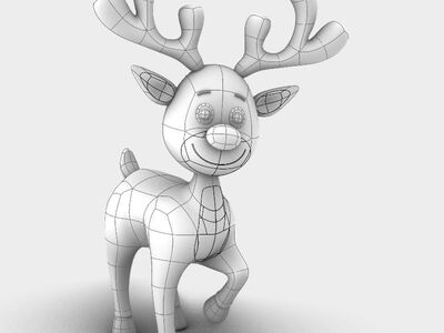 Santa Claus 3D Model - view 1523, 3DModel Unity