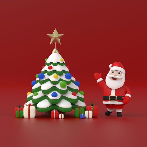 Set Xmas 1 3D Model