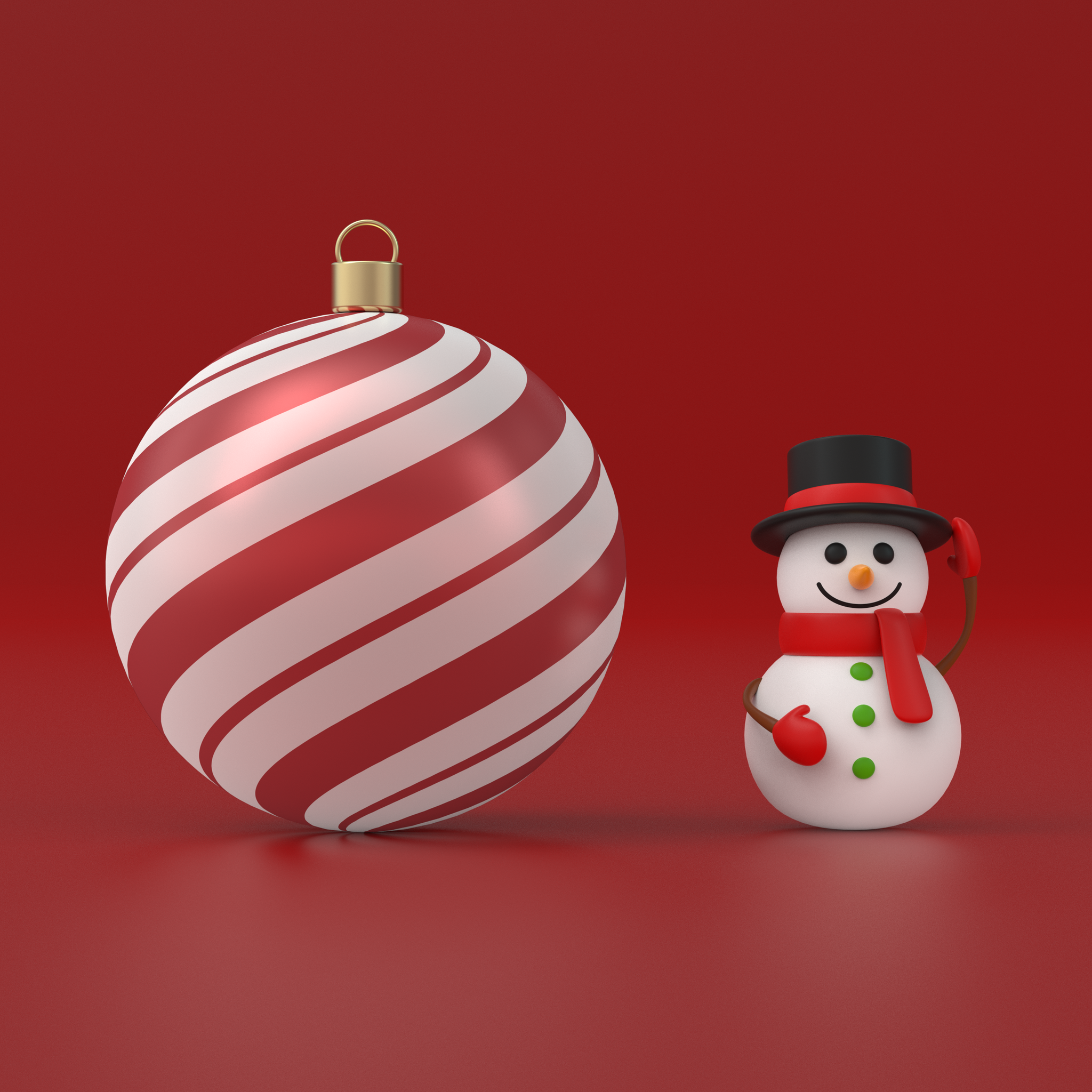 Set Xmas 3 3D Model
