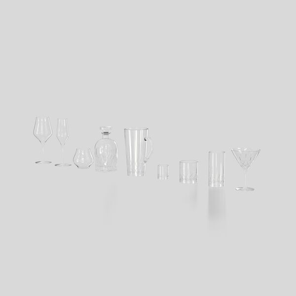 Glass Set 3D Model
