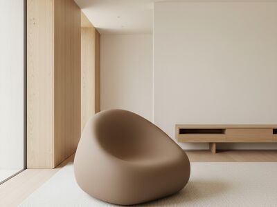 Plust Gumball Armchair 3D Model Contemporary Interior