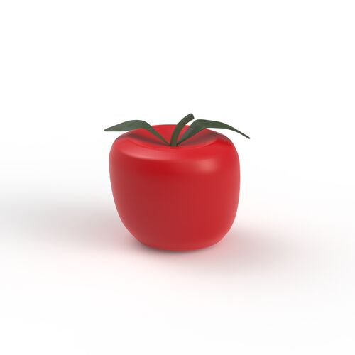 Red Tomato 02 3D Model