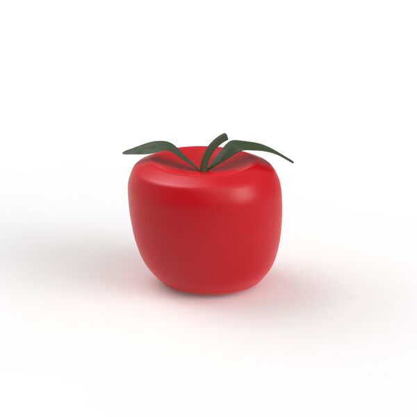 Red Tomato 02 3D Model