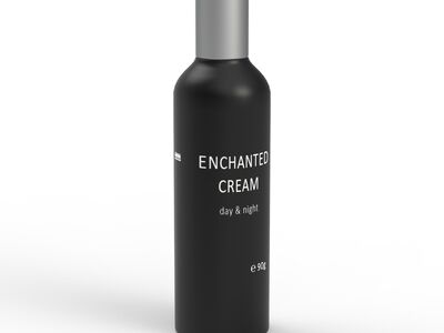Cream Black Label 90g Tube 03 3D Model