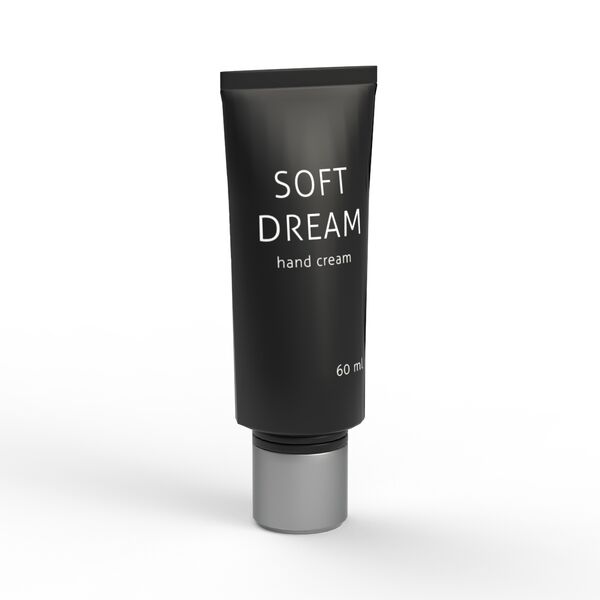 Cream Black Label 60ml Tube 01 3D Model