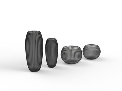 Coste Collection Vases 3D Model