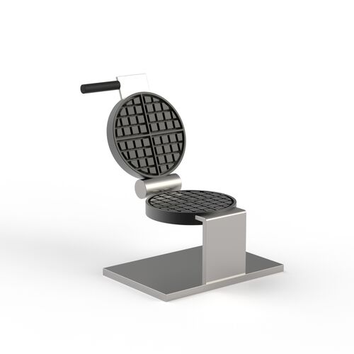 Maker Metal Gray Waffle 01 3D Model