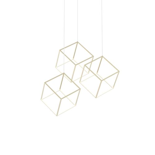 Pendant Cube Lamp 01 3D Model