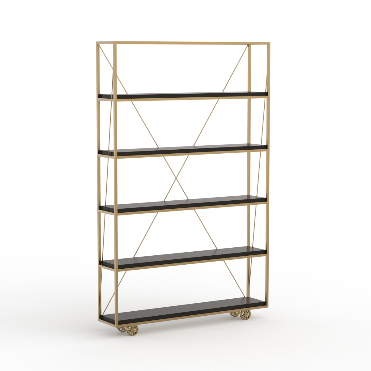 Metal Frame Library 01 3D Model