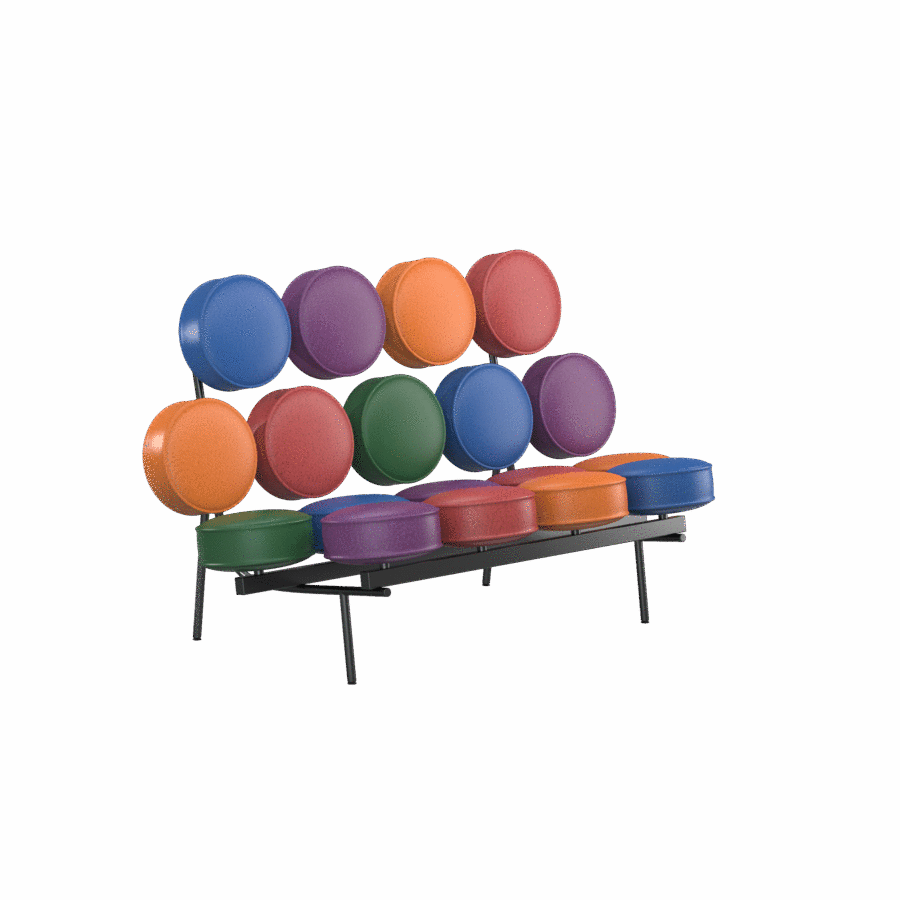 Nelson Marshmallow Sofa — Herman Miller