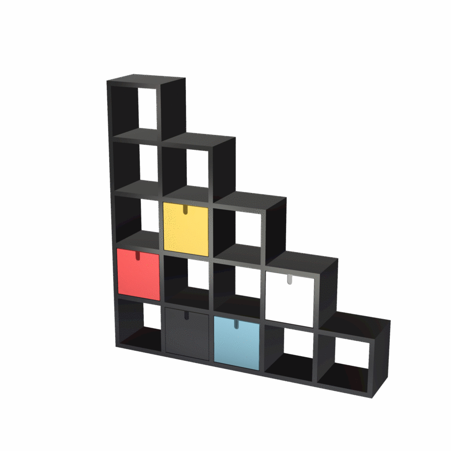 Polvara 4767 Bookcase — Giulio Polvara — Kartell